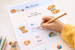 My dog Rex – mini picture dictionary