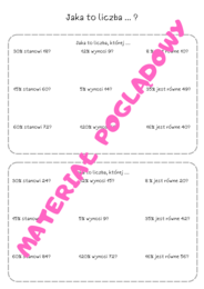Szybkie karteczki - karty pracy z procentów. Klasa 6. Klasa 7. Klasa 8
