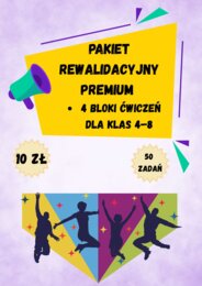 Pakiet rewalidacyjny Premium dla klas 4-8