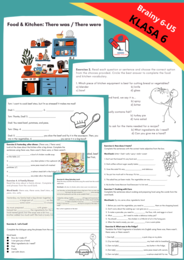 Food & Kitchen  There was / There were- Brainy 6-U5- KLASA 6-KUCHNIA i GOTOWANIE
