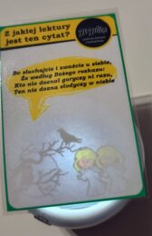 W cieniu lektur - gra dydaktyczna dla klas 7-8
