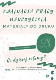 Karty pracy: Ewaluacja pracy nauczyciela