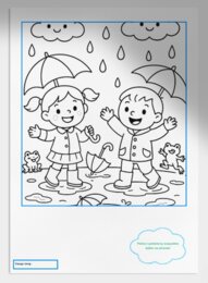 Gra planszowa "W Krainie Kałuż"