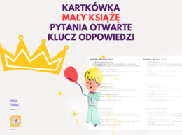 MAŁY KSIĄŻĘ - prosta, szybka kartkówka, pytania otwarte, klucz odpowiedzi, prosta punktacja