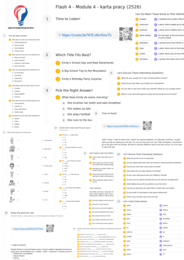 Flash 4 - Module 4 - karta pracy