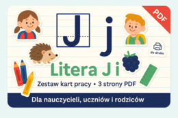 J i j. Karta pracy. Sprawdzian