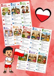 Karty TUS o Polsce dla klas 1–4