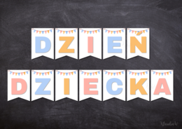 DZIEŃ DZIECKA - GIRLANDA