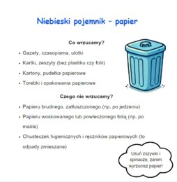 Krótka książeczka o recyklingu. Utrwalenie wiedzy o segregacji.