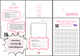 DZIEŃ NAUCZYCIELA po angielsku - mini resource pack