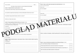 Sprawdzian z lektury Kamienie na szaniec + klucz odpowiedzi