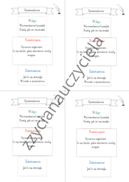 Formy pisemne - opowiadanie i opis przedmiotu