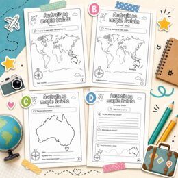 Australia na mapie świata