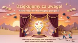 Mnemotechniki, sposoby na uczenie się, jak się uczyć - gazetka/prezentacja/slajdy