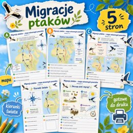 Migracje ptaków - mapa wiosennych powrotów
