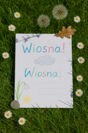 Karta pracy „Wiosenne odkrycia”