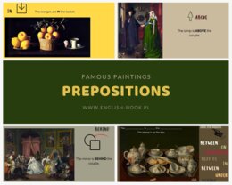 Prepositions of place - Language through art
