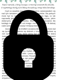 Wzorcowa rozprawka - przygotowanie do egzaminu ósmoklasisty