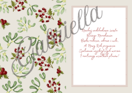 Kartka świąteczna do druku