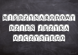 Międzynarodowy Dzień Języka Ojczystego – girlanda do druku (PDF)