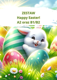 ZESTAW: Happy Easter! Dwie lekcje angielskiego: A2 oraz B1/B2 Wielkanoc. Karty pracy. Worksheet