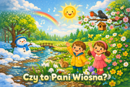 Piosenka dla dzieci | Żegnaj Pani Zimo po polsku| wav+mp3 +podkład | piosenka na wiosnę