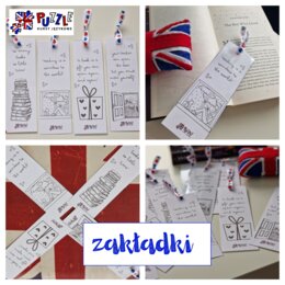 Zakładki bookmarks - pomysł na nagrody lub upominki dla uczniów angielski