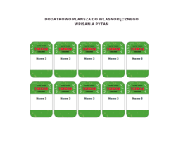 Name three – wymień trzy, gra powtórzeniowa dla klas 7-8 szkoły podstawowej w stylu 5 sekund, język angielski, 70 pytań, słownictwo,