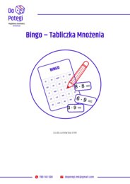 Pakiet 4 gier – Tabliczka mnożenia