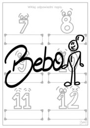 Zahlen 1-12 und 11-20