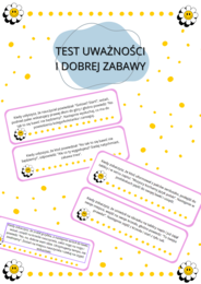 Test uważności i dobrej zabawy
