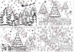 Świąteczne kolorowanki