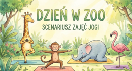 Dzień w zoo - scenariusz jogi dla dzieci