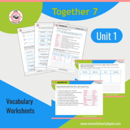 Together 7 Unit 1 - dodatkowe ćwiczenia ze słownictwa