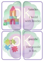 Flashcards: Body Parts • Food • Toys