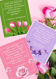 Dzień Matki - gazetka, cytaty