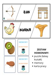 Zestaw HOMONIMY