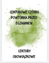 Czółko powtórka przed egzaminem