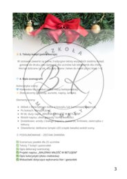 „Maleńka Miłość w Betlejem” to scenariusz szkolnych jasełek dla klas I–III.