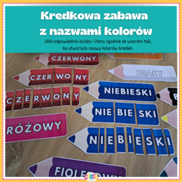 Dzień Kredki - nazwy kolorów