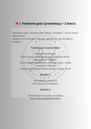 Scenariusz na dzień Babci i Dziadka dla przedszkolaków