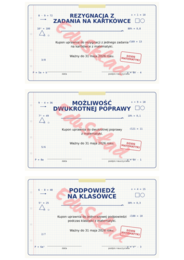 📘 Kupony motywacyjne na matematykę