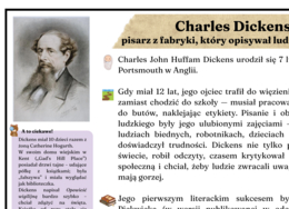 Charles Dickens - atrakcyjna notatka biograficzna
