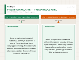 Escape room: Archiwum Rivendell — zagadki logiczne | Klasa 7 | Koniec roku