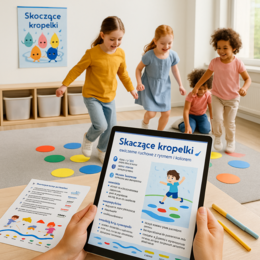 Deszczowe dni – zabawy i nauka