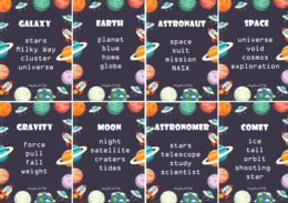 Space (kosmos) taboo / 56 kart