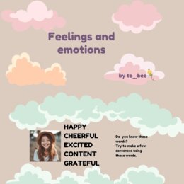 Feelings and emotions. Gotowa lekcja online/ prezentacja/ conversations speaking