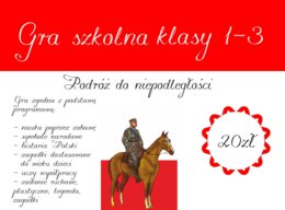 Podróż do niepodległości - gra szkolna klasy I-III