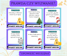 Prawda czy wyzwanie - Opowieść wigilijna