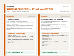 Escape room: Kroniki Zamarzniętego Królestwa — zagadki logiczne | Klasa 4 | Koniec roku